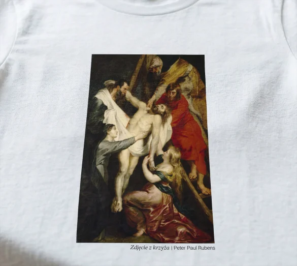 Koszulka z nadrukiem Zdjęcie z krzyża Peter Paul Rubens