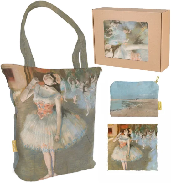 Zestaw prezentowy Edgar Degas Torba + Kosmetyczka + Ściereczka