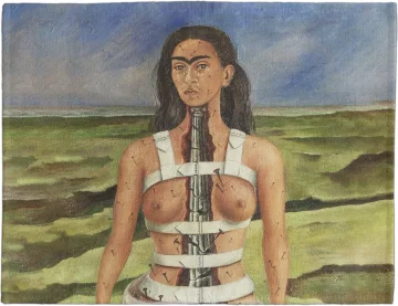 Podkładka na stół Strzaskana kolumna Frida Kahlo