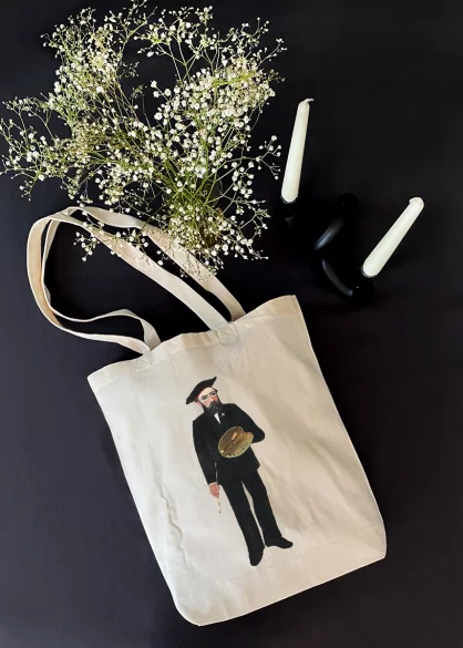 Torba bawełniana Autoportret Henri Rousseau