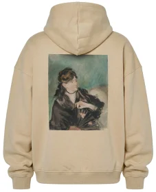 Bluza oversize Portret Berthe Morisot z wachlarzem Édouard Manet