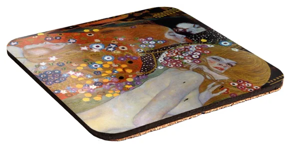 Podkładka pod kubek Węże Wodne II Gustav Klimt