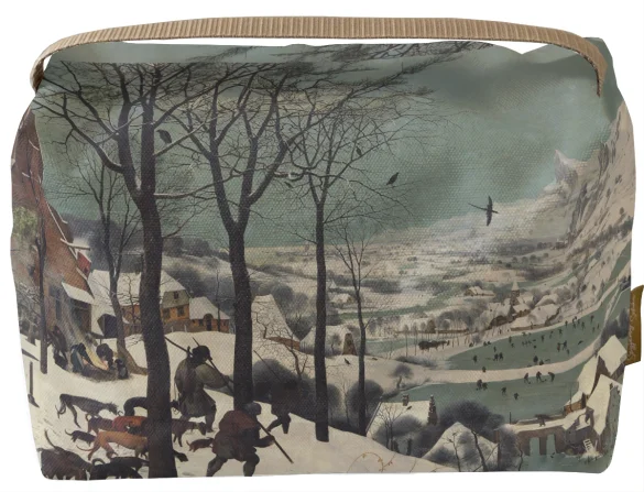 Kosmetyczka kuferek Myśliwi na śniegu Pieter Bruegel starszy