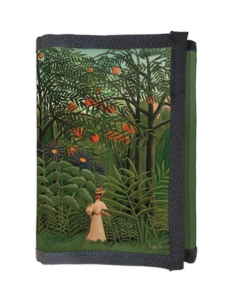 Portfel Woman Walking in an Exotic Forest Henri Rousseau