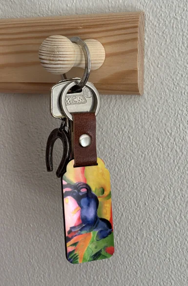 Brelok Mały niebieski koń Franz Marc