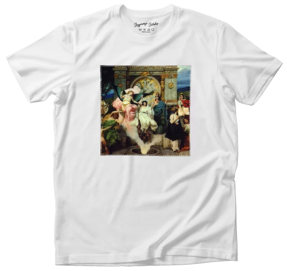 Koszulka z naszywką Kurtyna Opery i Baletu we Lwowie Henryk Siemiradzki