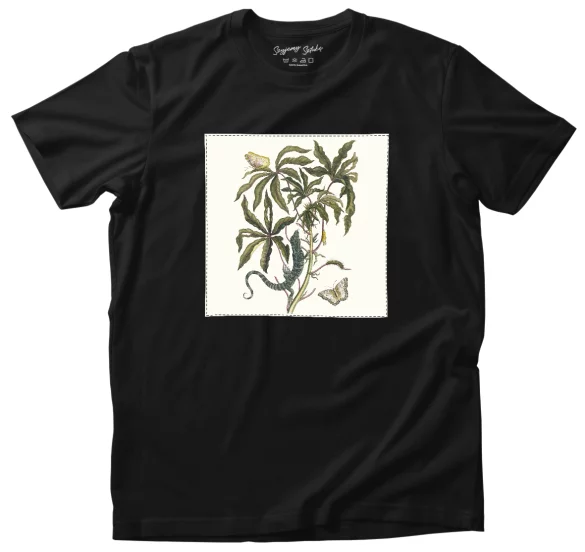 Koszulka z naszywką Cassave Maria Sibylla Merian