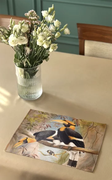 Podkładka na stół Concave casque Hornbill Joseph Wolf