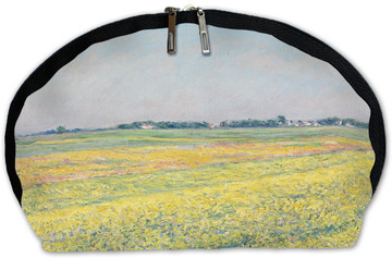 Kosmetyczka Równina Gennevilliers, żółte pola Gustave Caillebotte