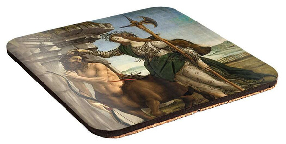 Podkładka pod kubek Pallas Atena i centaur Sandro Botticelli
