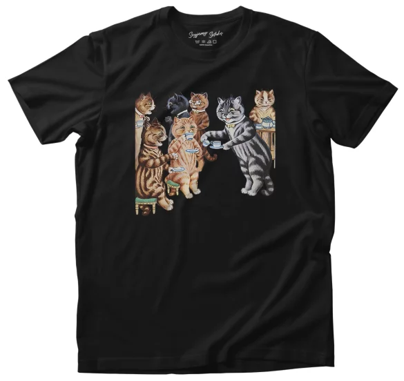 Koszulka Herbata dla kota Louis Wain