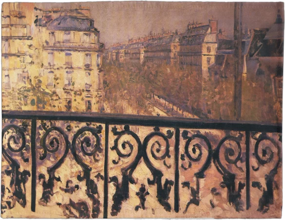 Podkładka na stół Balkon w Paryżu Gustave Caillebotte