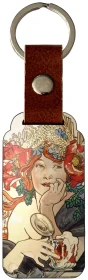 Brelok Bières De La Meuse (Piwo z mezy) Alfons Mucha