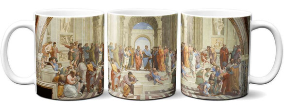 Kubek Szkoła Ateńska Rafael Santi