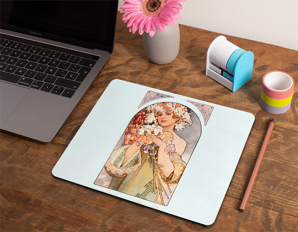 Podkładka Kwiat Alfons Mucha 36x29cm