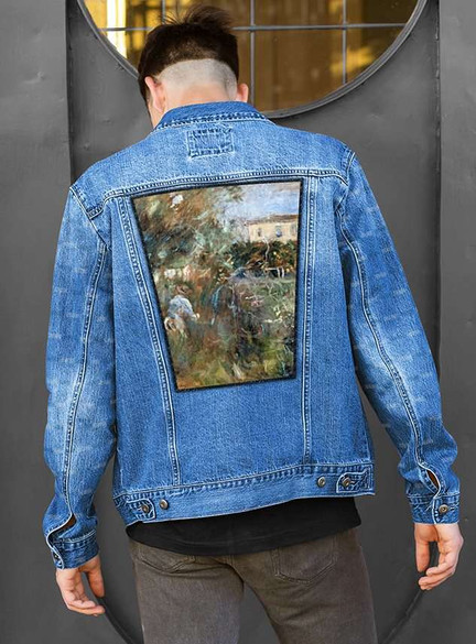 Ekran Kobieta w ogrodzie Berthe Morisot