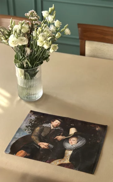 Podkładka na stół Autoportret z pierwszą żoną Izabelą Brant Peter Paul Rubens