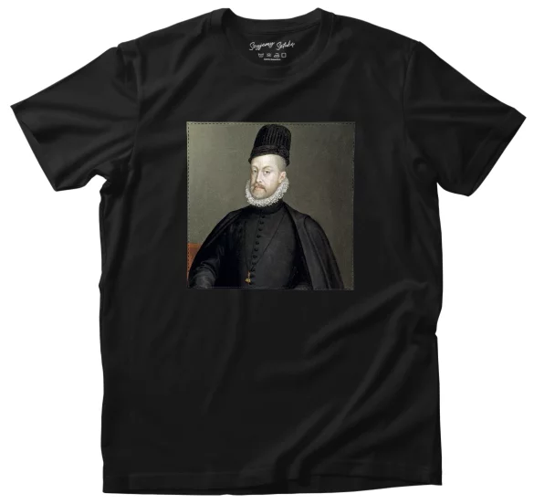 Koszulka z naszywką Portret Filipa II Sofonisba Anguissola