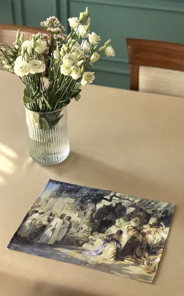 Podkładka na stół Chrystus i jawnogrzesznica Henryk Siemiradzki