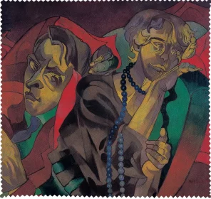 Ściereczka do okularów Dwie głowy Witkacy