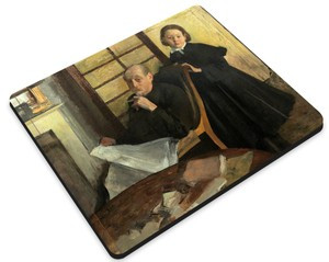 Podkładka Henri Degas i jego siostrzenica Lucie Degas Edgar Degas 36x29cm