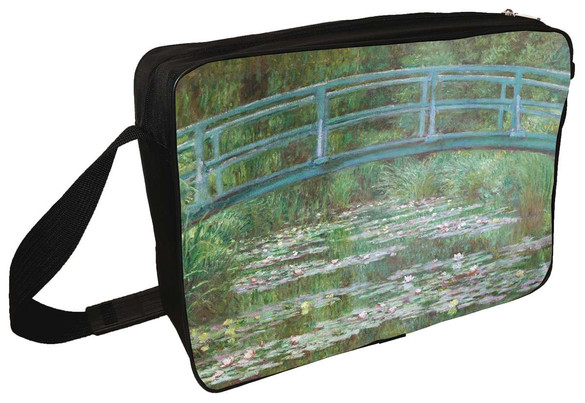 Torba na ramię Most nad stawem z liliami wodnymi Claude Monet