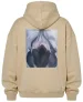 Bluza oversize Czarna Iris III Georgia O’Keeffe