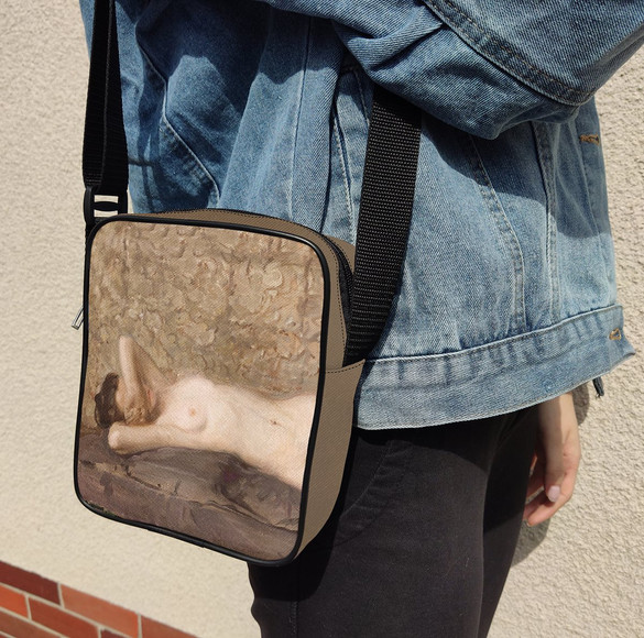 Torba listonoszka Akt kobiety leżącej Leon Wyczółkowski