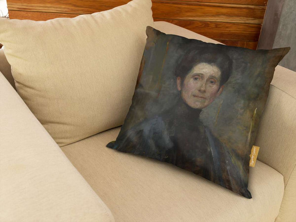 Poduszka Self-portrait (1906) Olga Boznańska