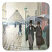 Podkładka pod kubek Paryż. Deszczowy dzień Gustave Caillebotte