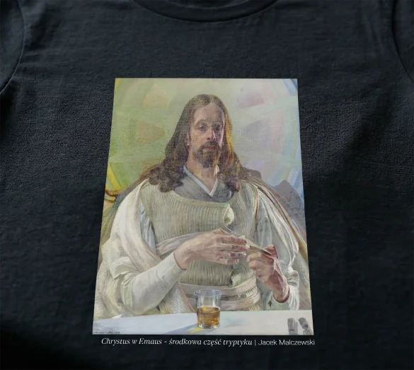 Bluzka damska Chrystus w Emaus - środkowa część tryptyku Jacek Malczewski