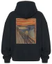 Bluza oversize Krzyk Edvard Munch