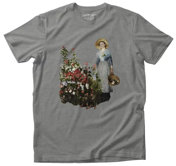 Koszulka W oranżerii (W cieplarni) Olga Boznańska