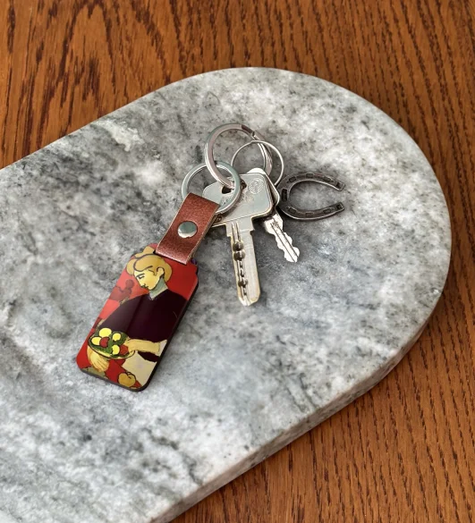 Brelok Harmonia w czerwieni Henri Matisse