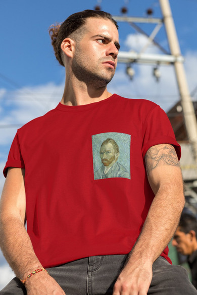 Koszulka z kieszonką VAN GOGH 2 