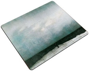 Podkładka Mnich na brzegu morza Caspar David Friedrich 24x19cm