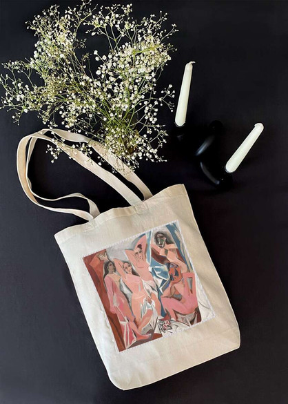 Torba z naszywką Panny z Awinionu Pablo Picasso