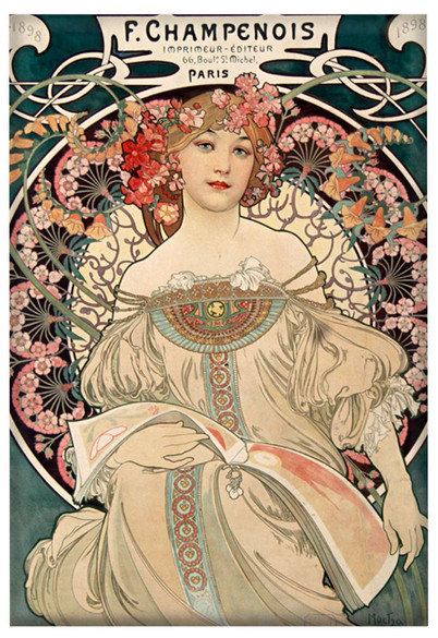 Magnes Rozmarzenie Alfons Mucha
