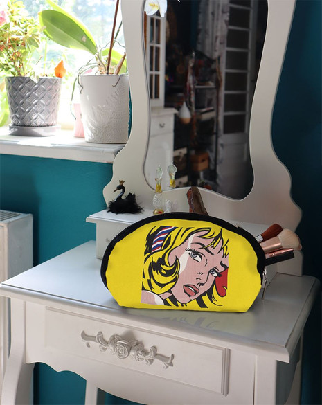 Kosmetyczka Girl with Hair Ribbon Roy Lichtenstein