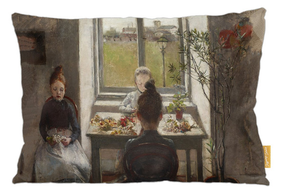 Poduszka Kwiaciarki Olga Boznańska