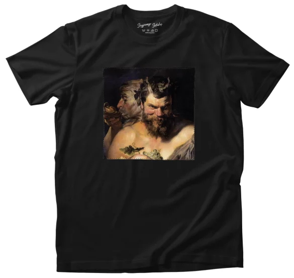 Koszulka z naszywką Dwóch satyrów Peter Paul Rubens