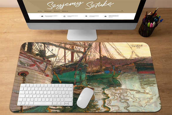 Podkładka Port w Trieście Egon Schiele 60x40cm