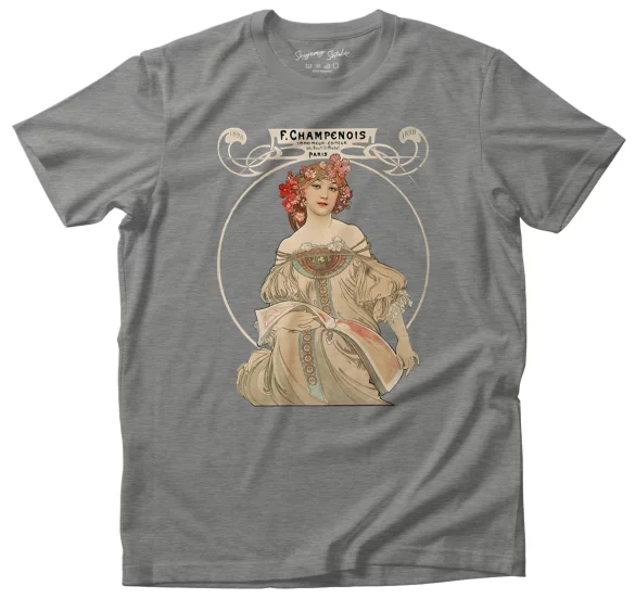 Koszulka Rozmarzenie Alfons Mucha