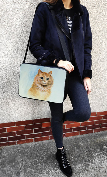 Torba na ramię Imbirowy Tom Louis Wain