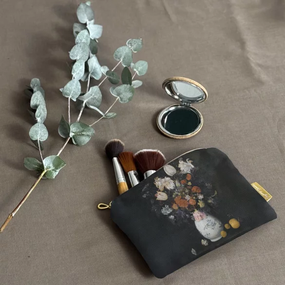 Kosmetyczka mini Kwiaty w wazonie Judith Leyster