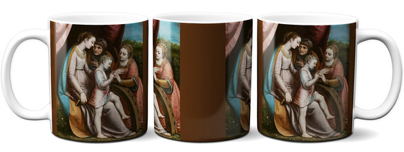 Kubek Mistyczne zaślubiny świętej Katarzyny Sofonisba Anguissola