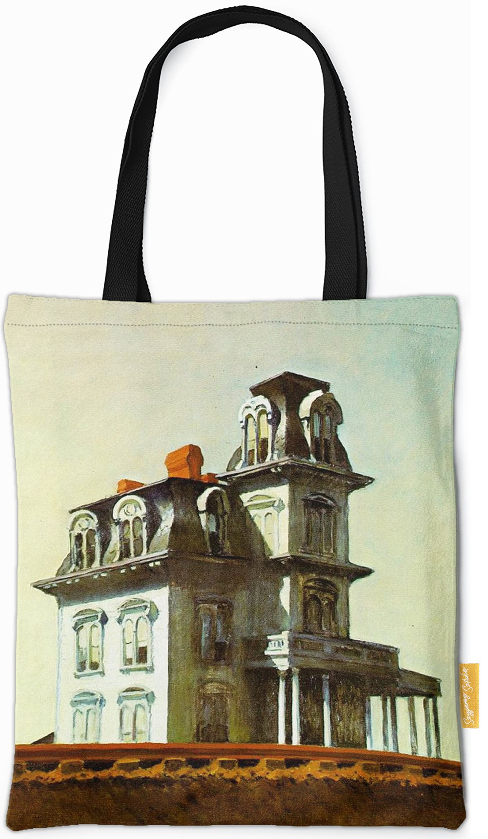 Torba na ramię Dom przy torach kolejowych Edward Hopper