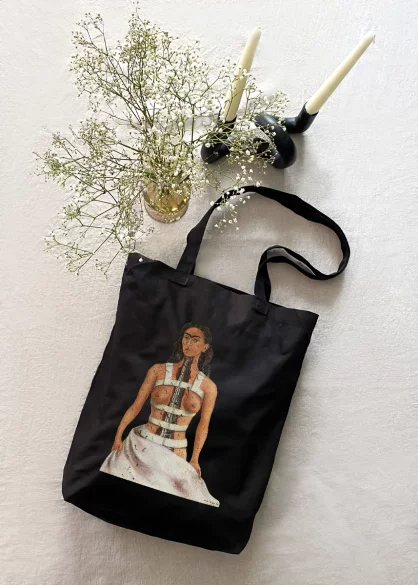 Torba bawełniana Strzaskana kolumna Frida Kahlo