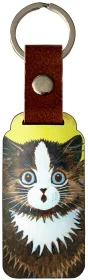 Brelok Kot w tęczy Louis Wain