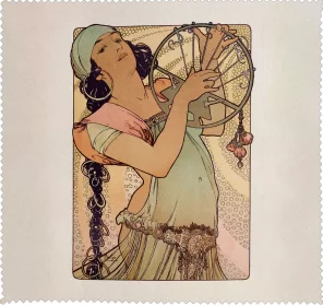 Ściereczka do okularów Salome Alfons Mucha